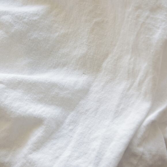 ZARA Linen Blend Cottage Twill peasant top size S - Picture 5 of 5